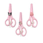 ZQBIEE Plastic Scissors for Kids (Pack of 3)