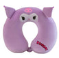 ZQBIEE Kuromi Travel Pillow with U-Shaped Airplane, Car, and Train Flight Head Neck Support Pillow for Boys and Girls