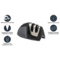 ZQBIEE 2-Stage Knife Sharpener – Coarse & Fine Sharpening Slots