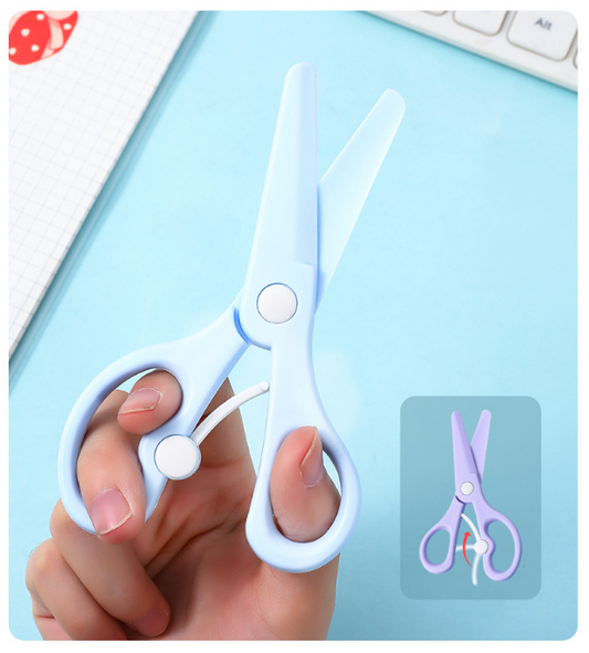 Plastic Scissors for Kids (Pack of 3)