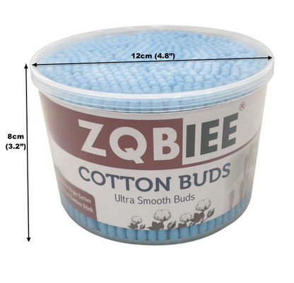 ZQBIEE Cotton Buds Ultra Smooth Buds