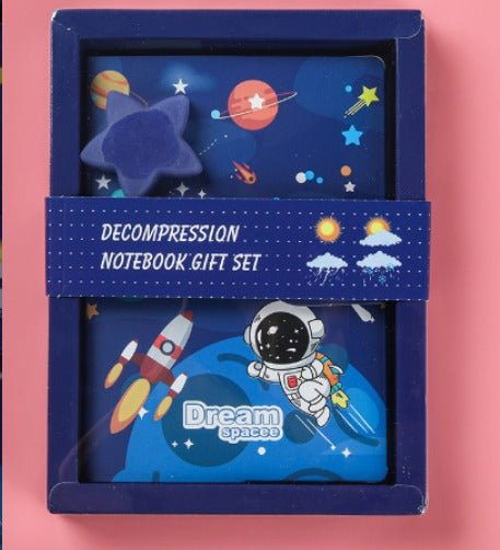 ZQBIEE Decompression  Space  Notebook Gift Set