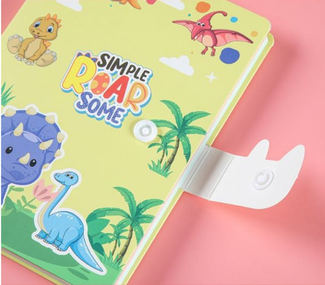 ZQBIEE Little Dino Fun Decompression Notebook Gift Set