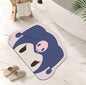 ZQBIEE Doormat Non-Slip Rubber Bathroom Mat – Anti-Skid KRM Eyes