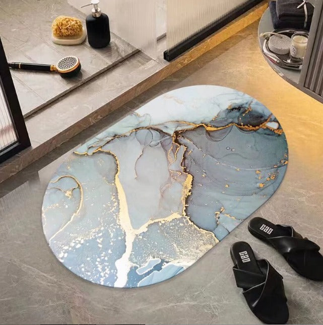 ZQBIEE Doormat Non-Slip Rubber Bathroom Mat – Anti-Skid Dynamic