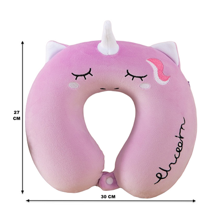 ZQBIEE Magical Unicorn Travel Neck Pillow
